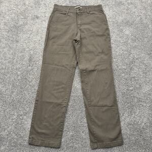 Lee Pants Womens Size 8 Long Relaxed Straight Leg Casual Y2K Vintage Minimalist